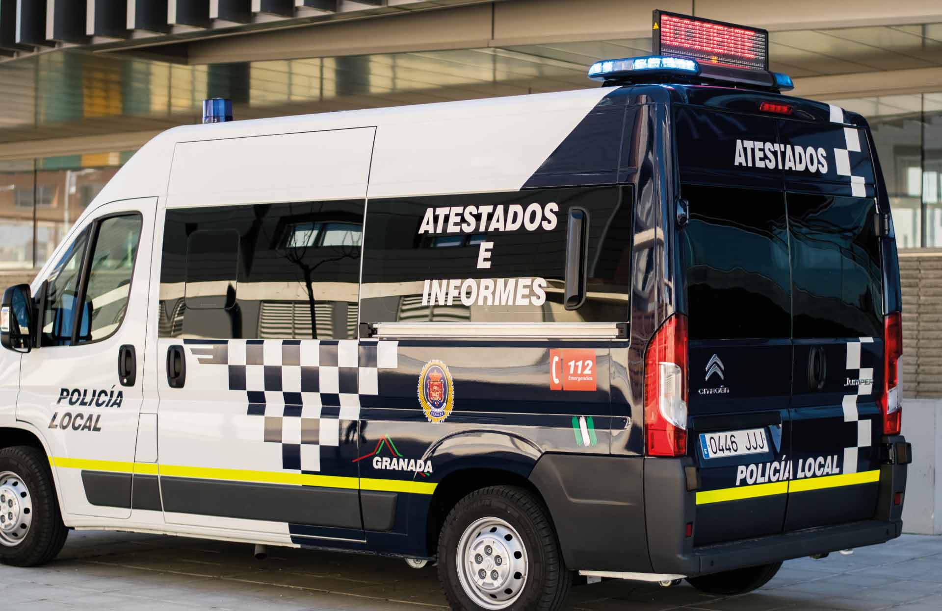 Granada Comunicaciones | Rotulación de vehículos de seguridad y emergencia